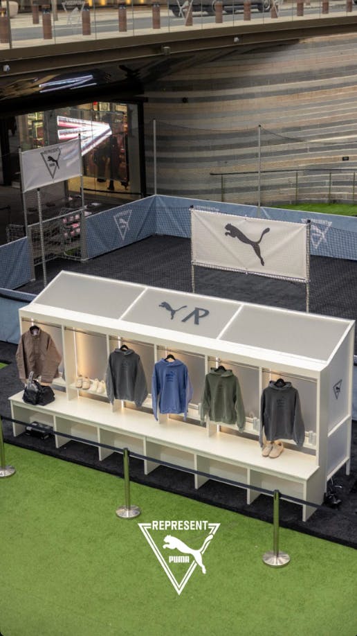 Puma x Represent at Battersea Power Station