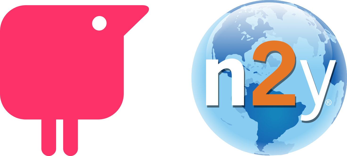 Texthelp and n2y logos