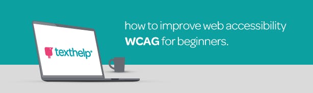 how to improve web accessibility. WCAG for beginners.