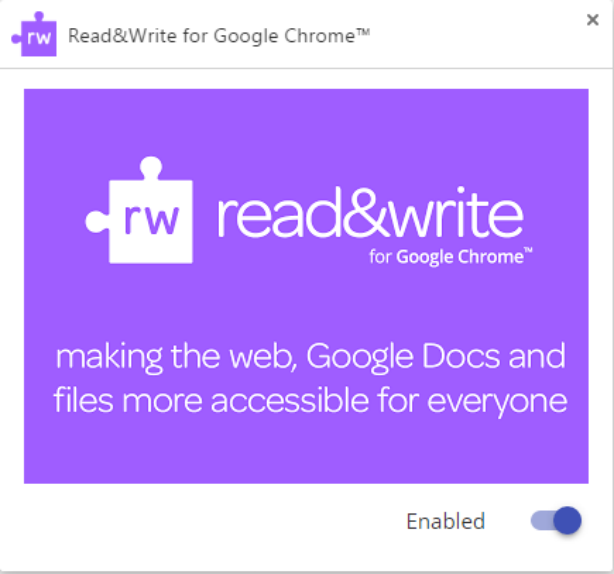 Create audio files, customize your toolbar and more with Read&Write for