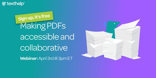 Making PDFs accessible and collaborative promotional image