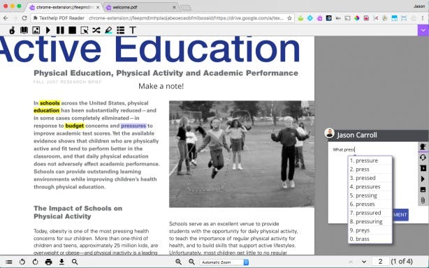 PDF Reader, Collaboration tools