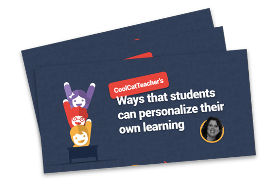 coolcatteacher's ways that students can personalize their own learning