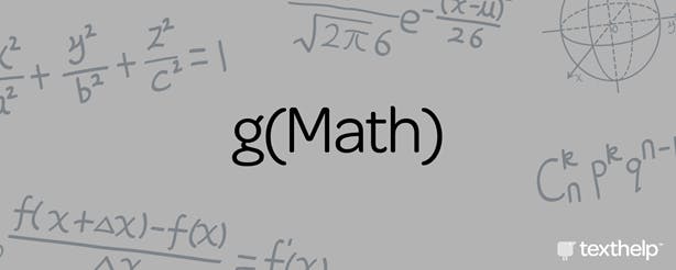 gMath equations