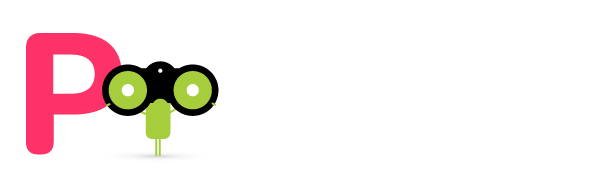 Image of Texthelper holding binoculars with the letter P