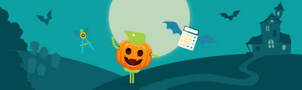 Banner Image of Texthelper Wearing Pumpkin Costume