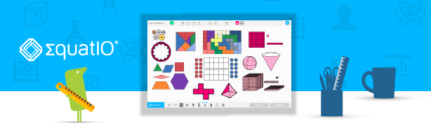 EquatIO mathspace on screen