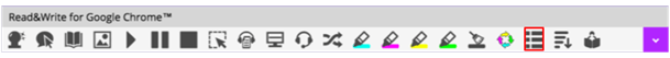 Vocabulary Toolbar Read&Write