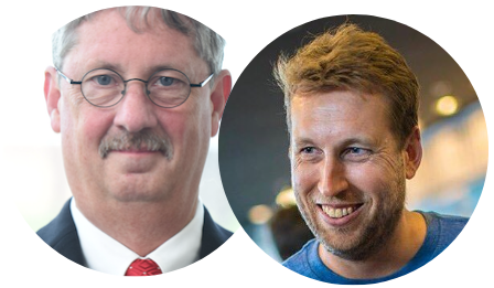 Dave Edyburn and Jesse Morgan headshots