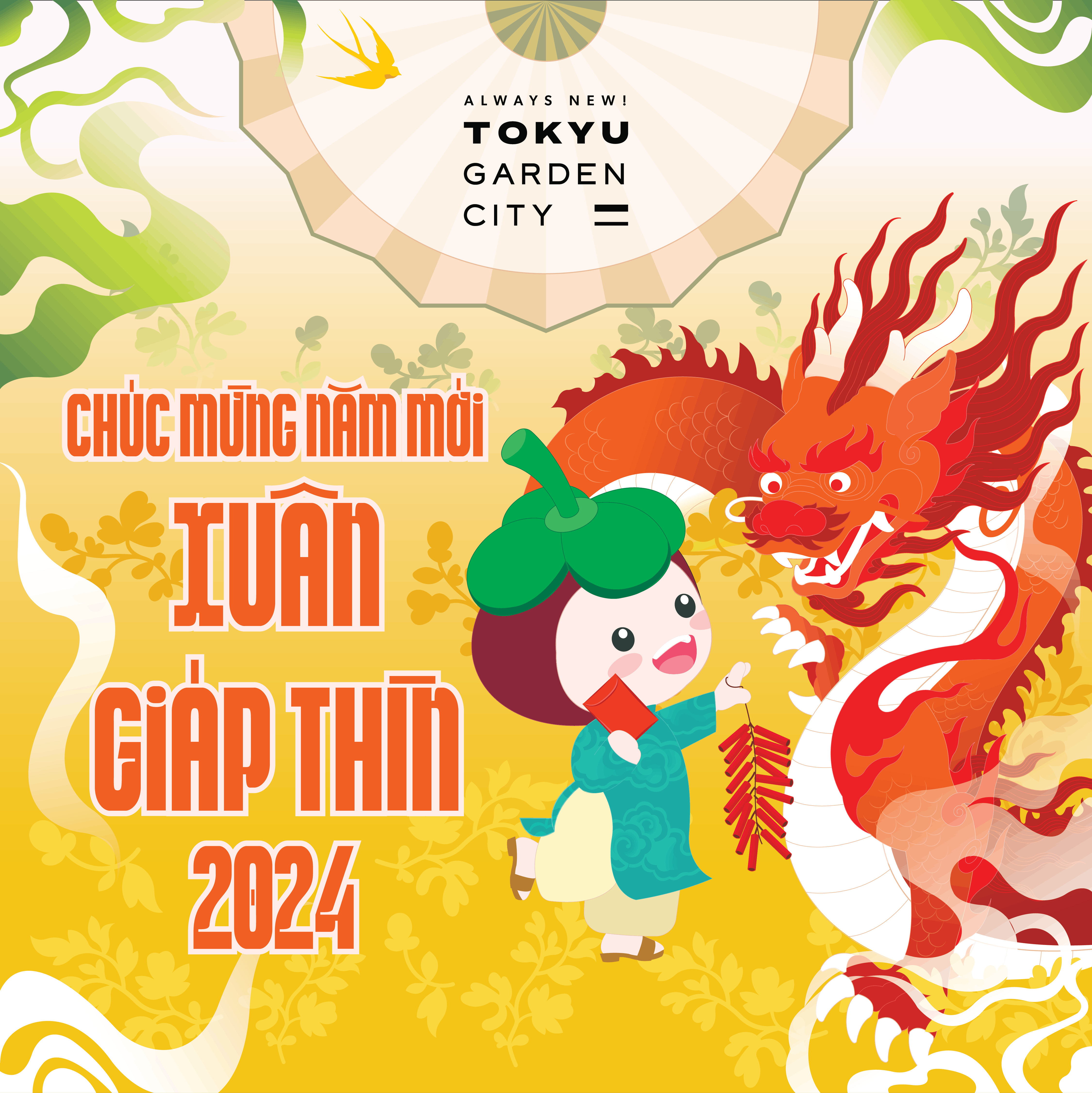 Happy Lunar New Year 2024 - Year of the Dragon!