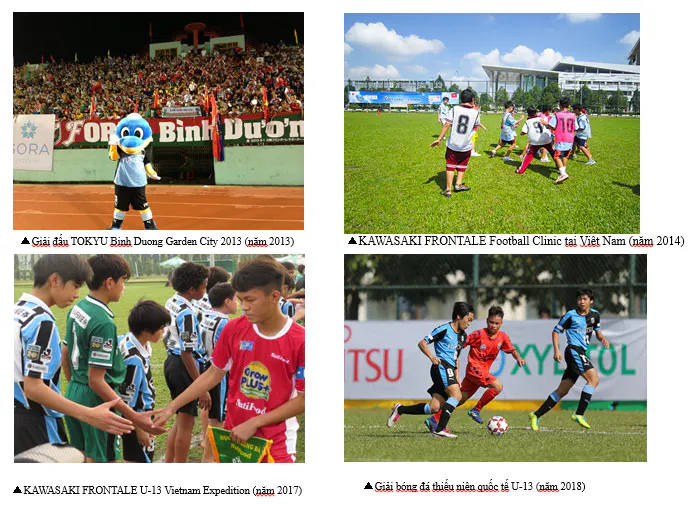 ベトナム初のｊリーグクラブによるサッカースクール事業開始のお知らせ Tokyu Garden City ベカメックス東急 ビンズオン