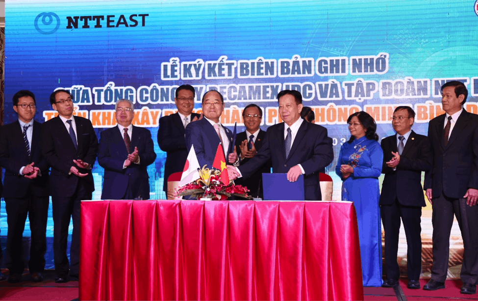 Memorandum of Understanding (MOU) between Becamex IDC and NTT EAST ...