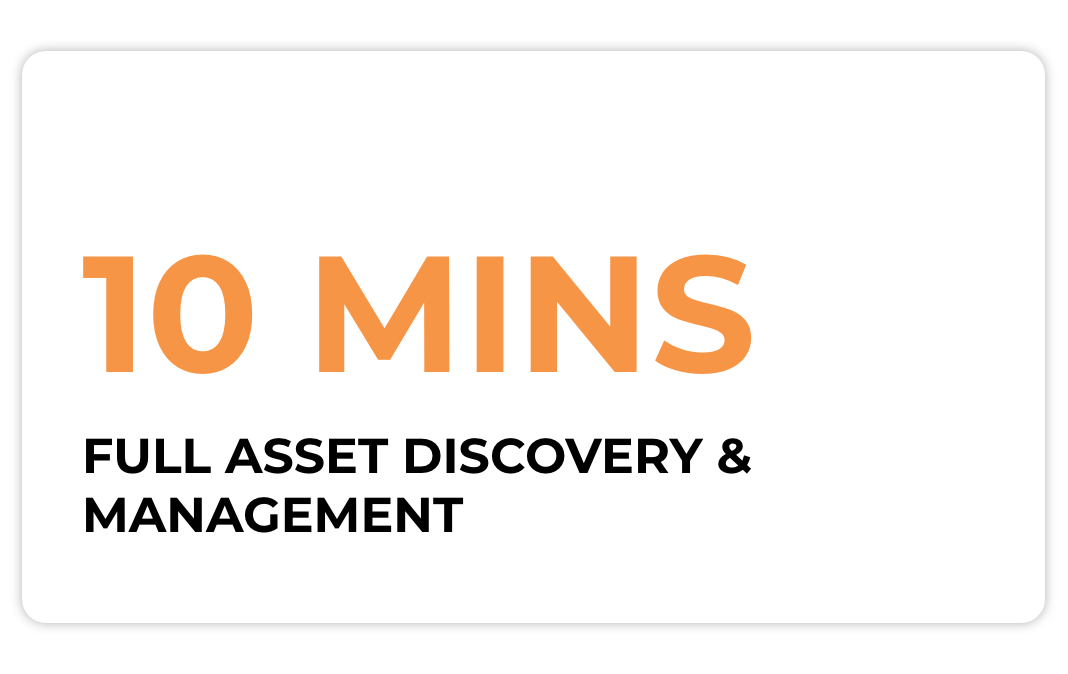 full asset discovery & management