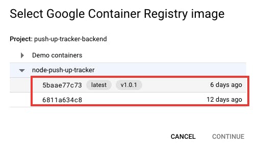 Google Container in Google Cloud Platform 