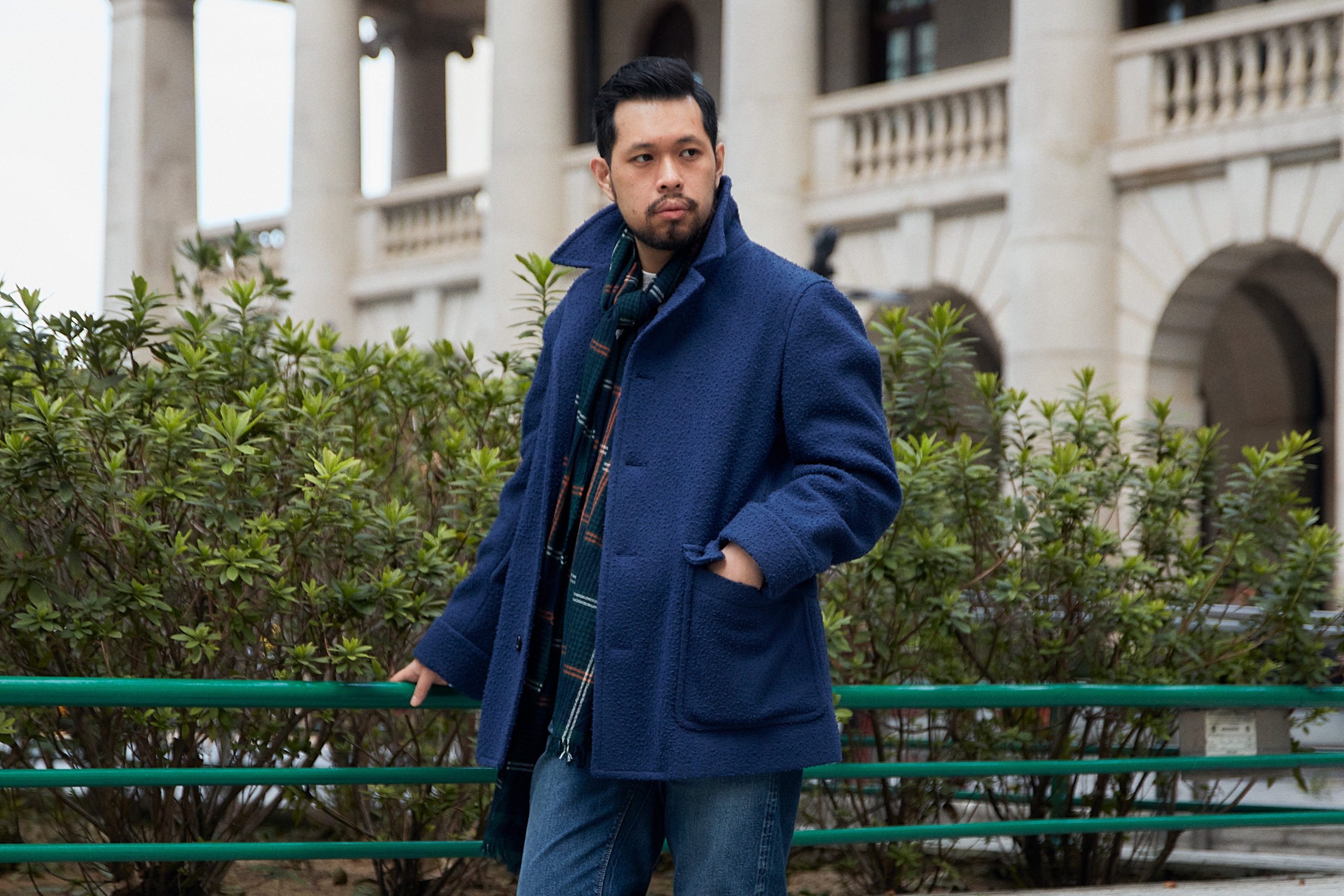 Japanese sales pea coat