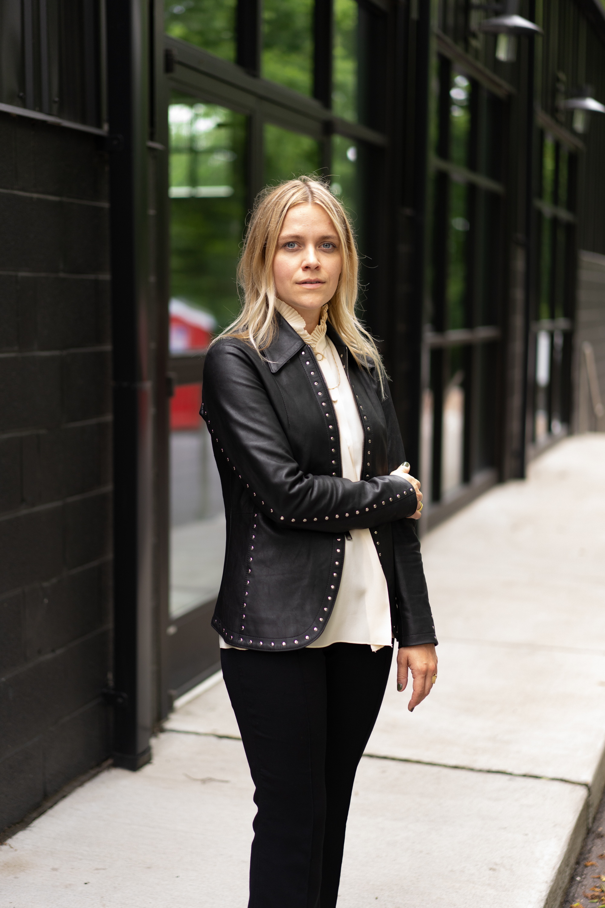 Savannah yarborough sale leather jacket