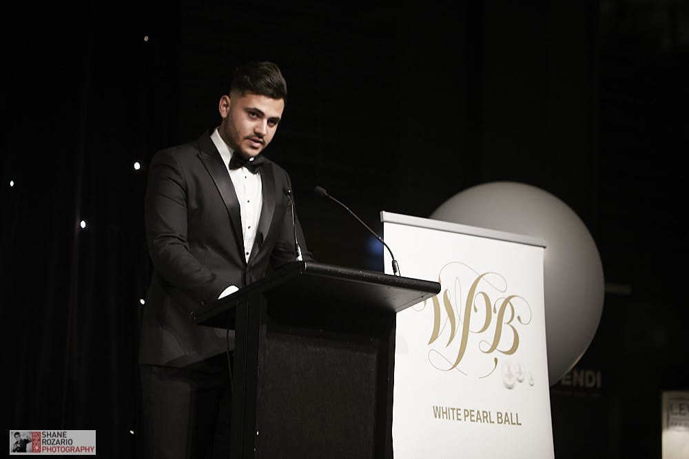 White Pearl Ball 2018