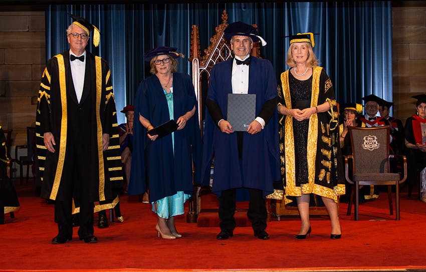 The Brain Cancer Group is inducted into the University of Sydney Founders’ Circle.