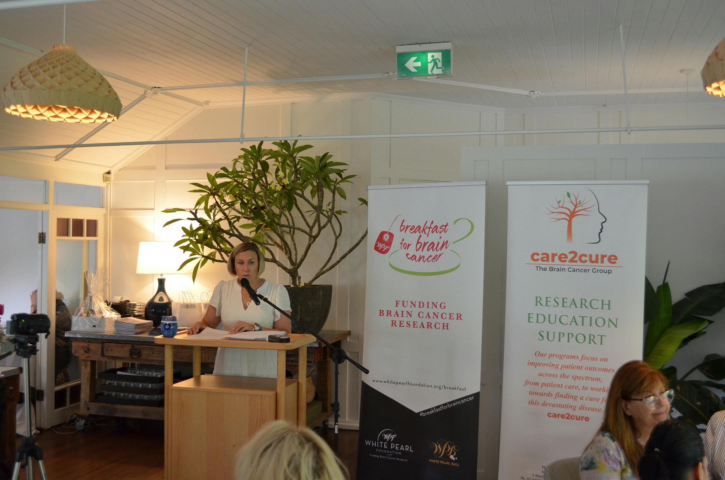 White Pearl Foundation. Breakfast For Brain Cancer 2021