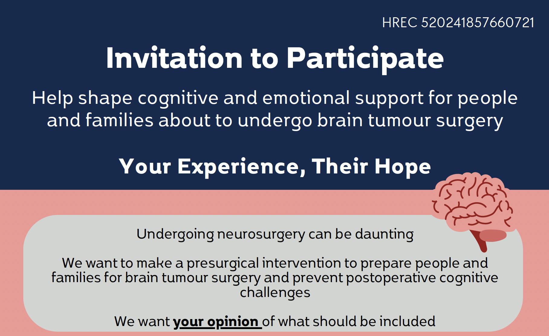 Preparing for Primary Brain Tumour Surgery: Insights from Patients and Caregivers