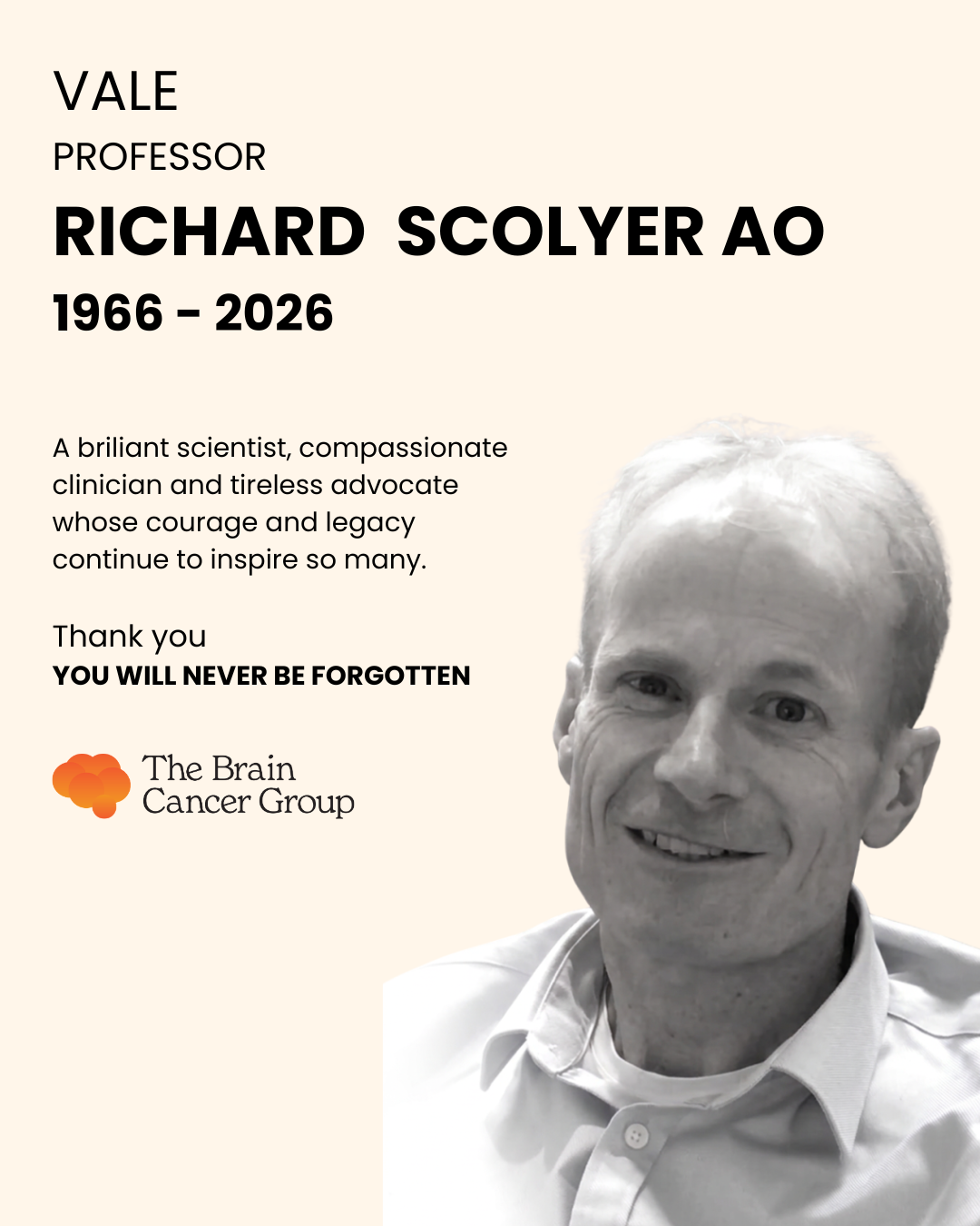 Vale Professor Richard Scolyer AO