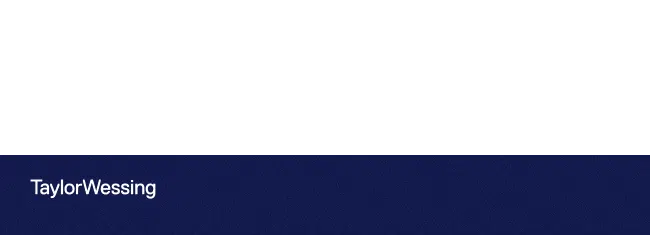 Beispiel zu Motion Design eines Banner von Taylor Wessing