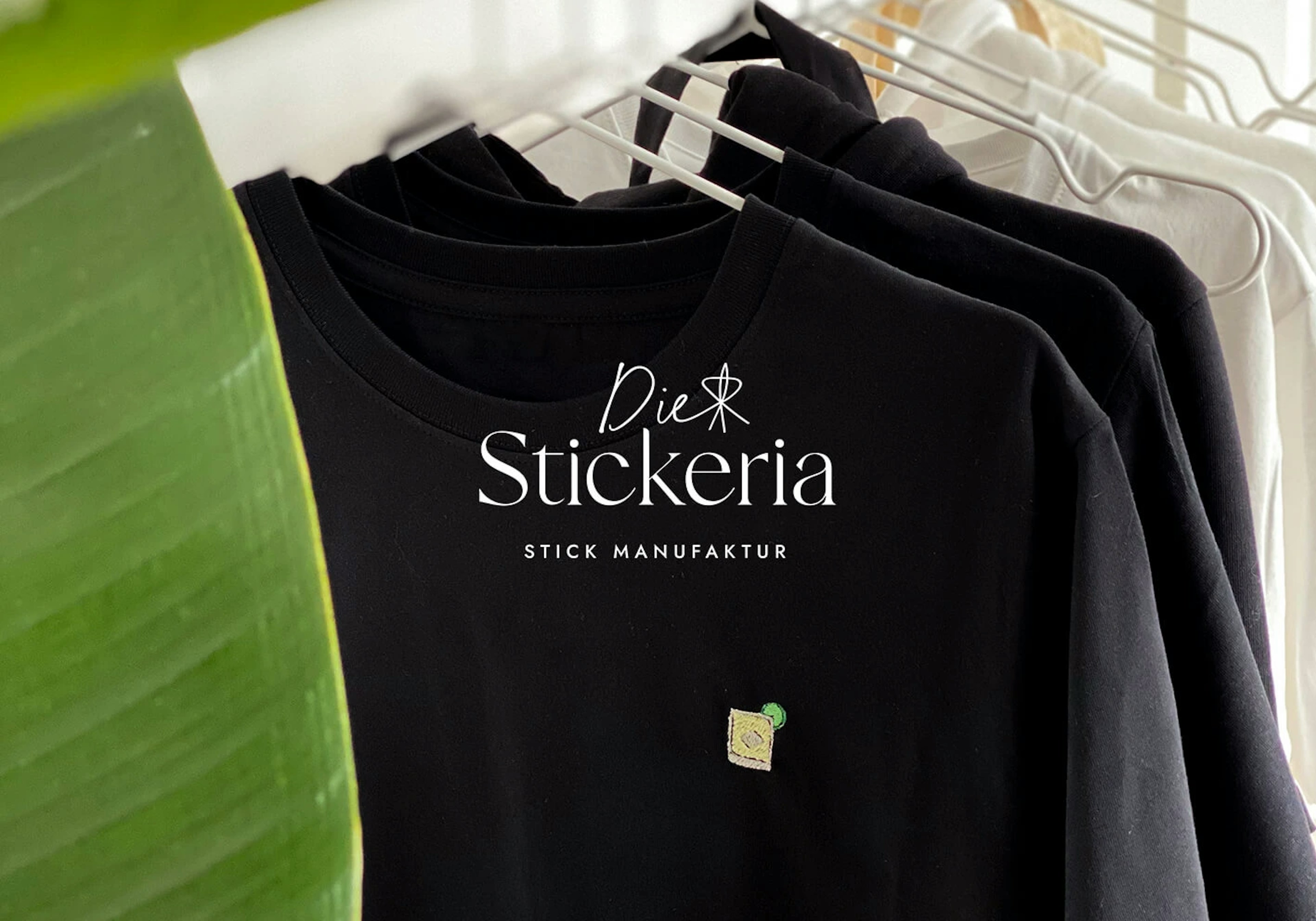 Beispiel zu einem Branding mit Logodesign von Die Stickeria