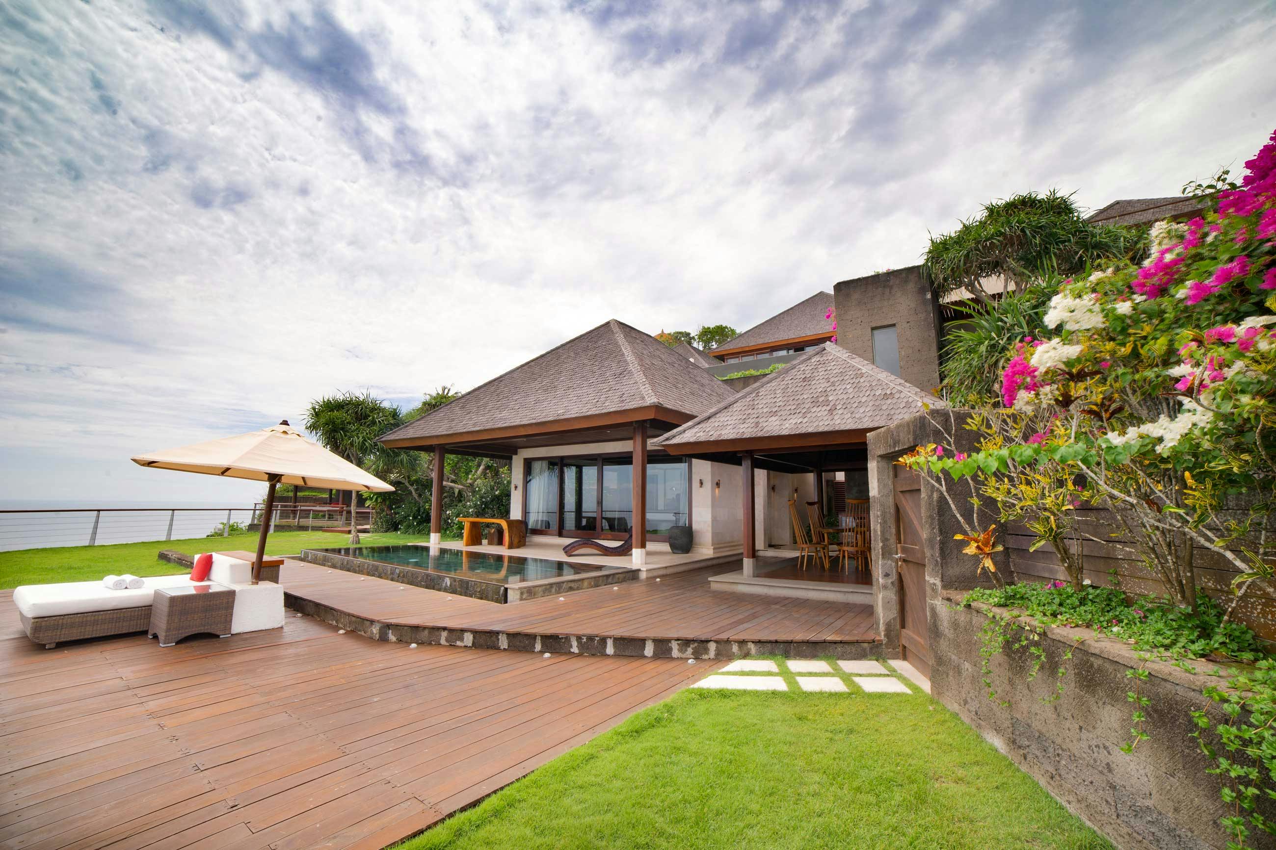 Vila 1 kamar tidur mewah di selatan Bali dengan pemandangan laut panoramik