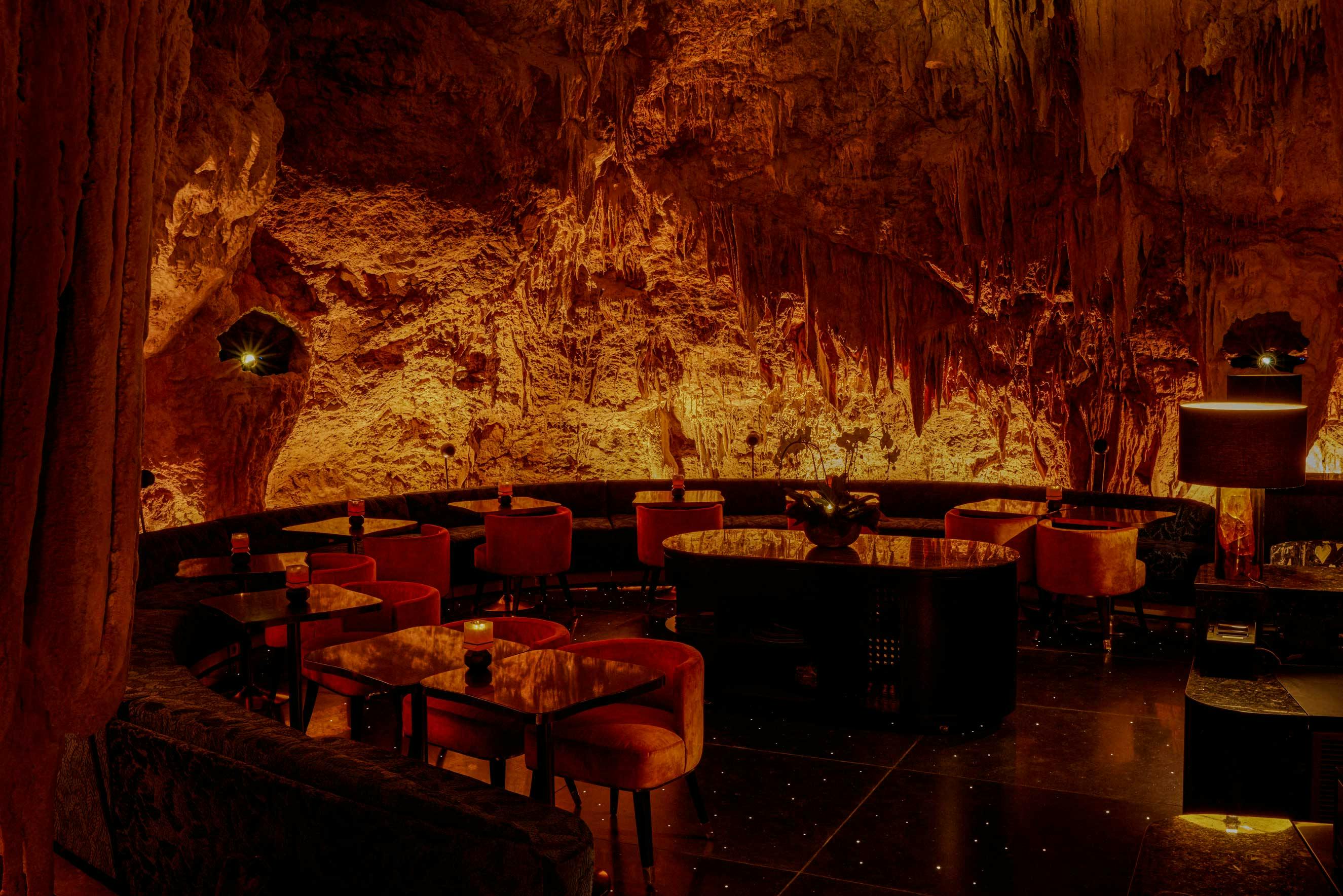 The cave restaurant by chef ryan clift in Uluwatu Bali