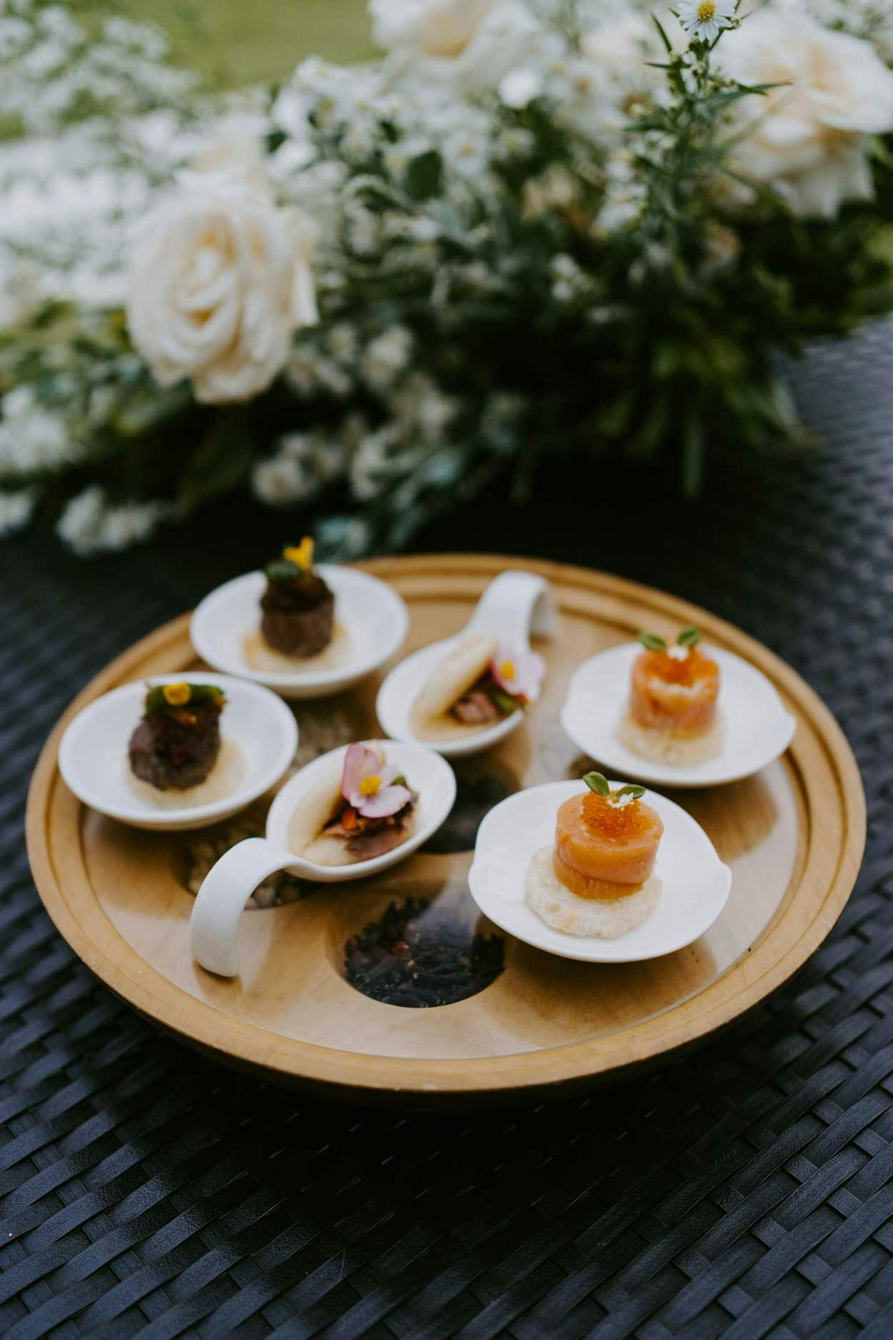 delicious wedding tapas