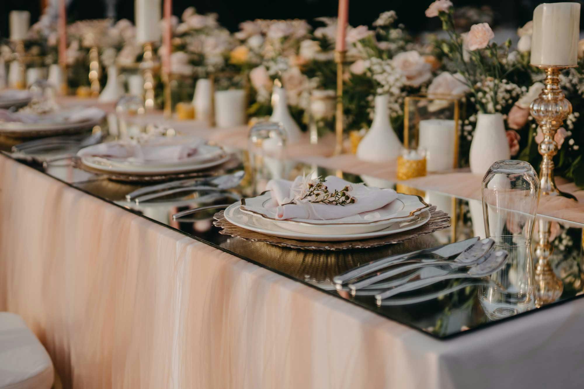 Table set up