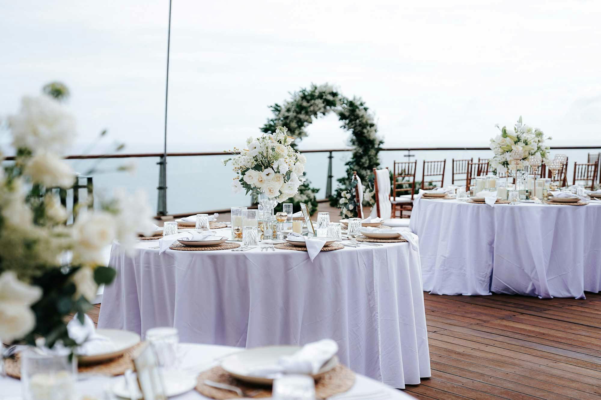 Reception at The one