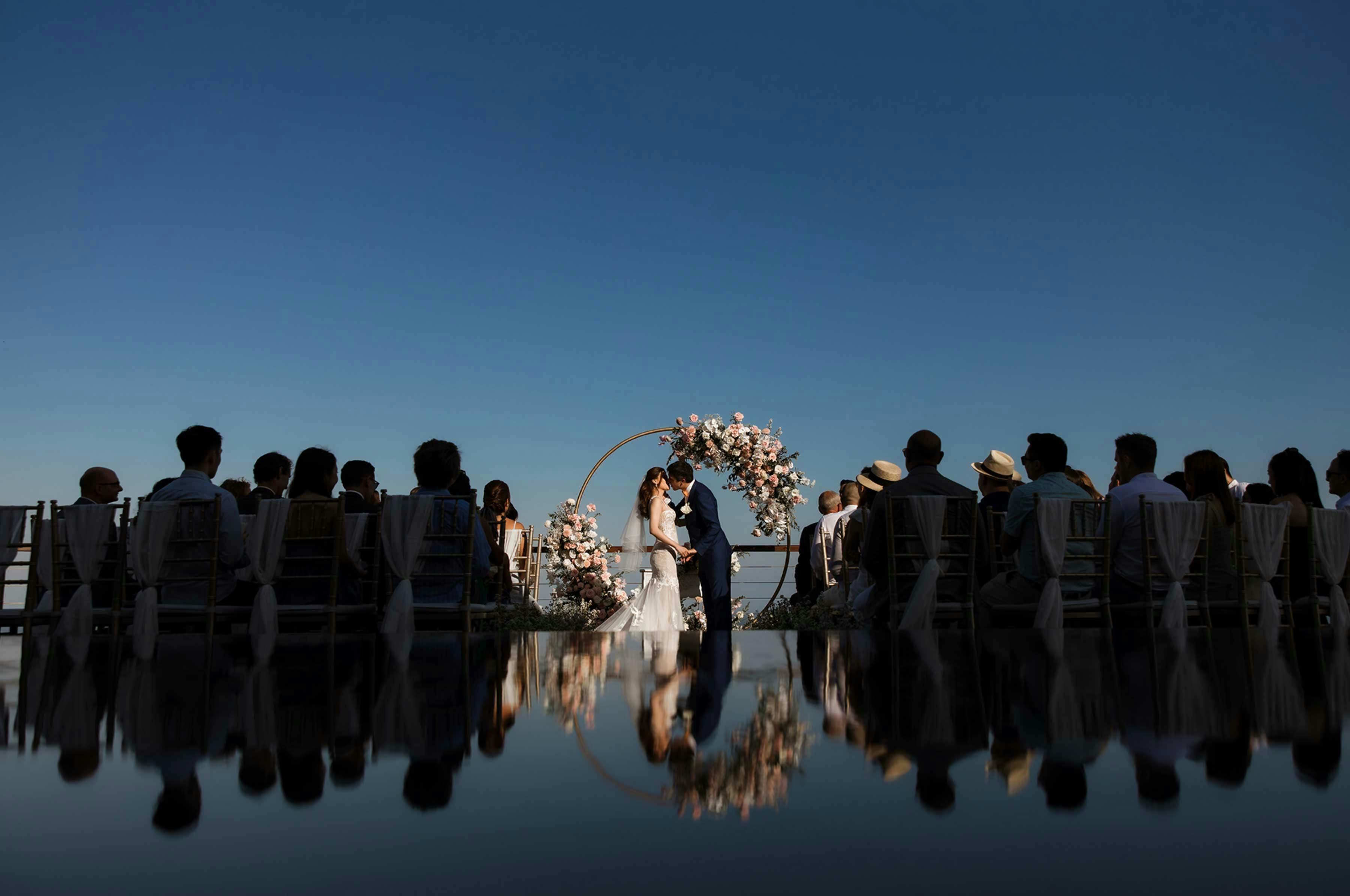 beautiful bali wedding with ocean views