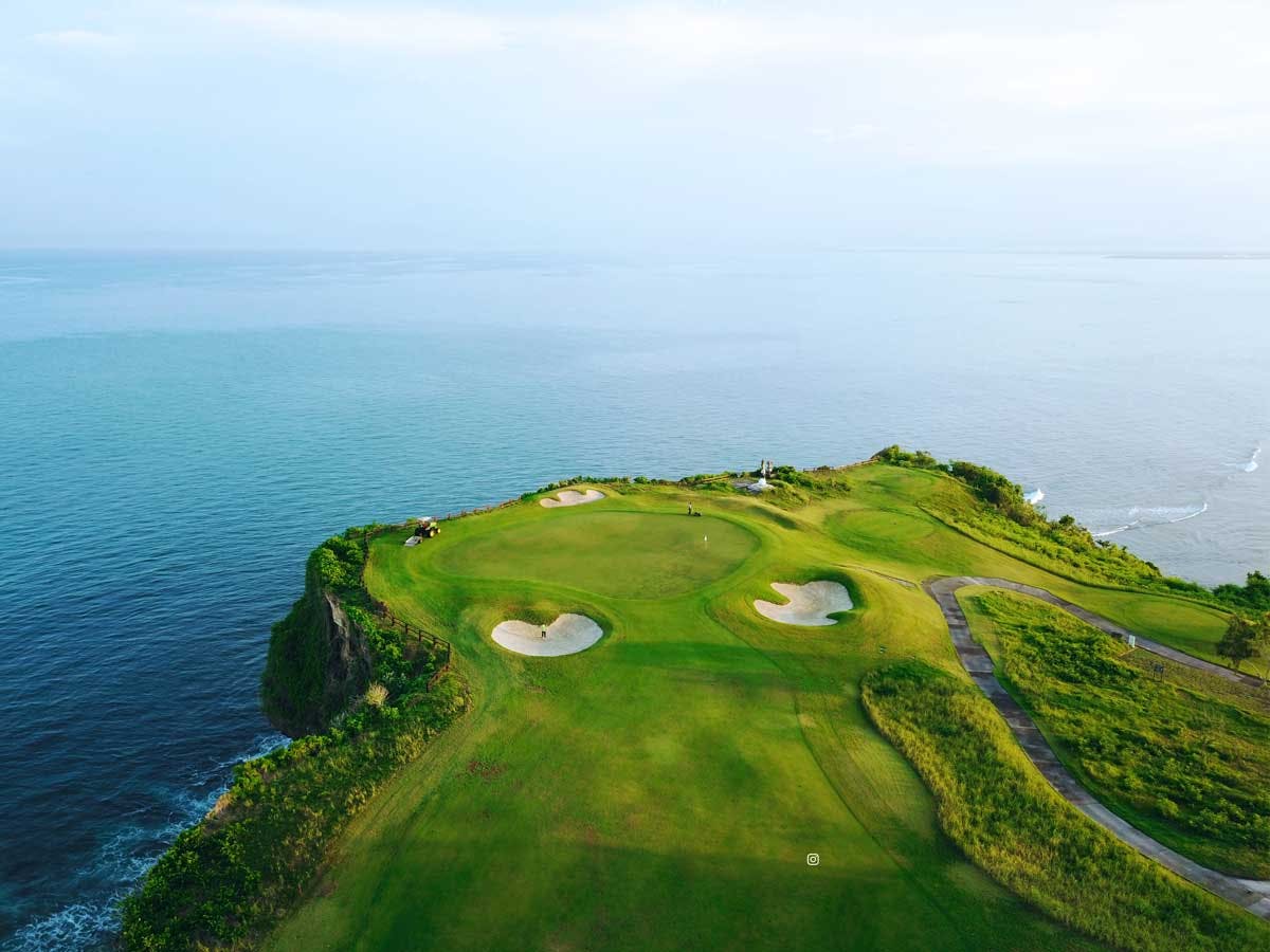 "Tee off at New Kuta Golf, a world-class championship course just 20 minutes from The edge Bali.