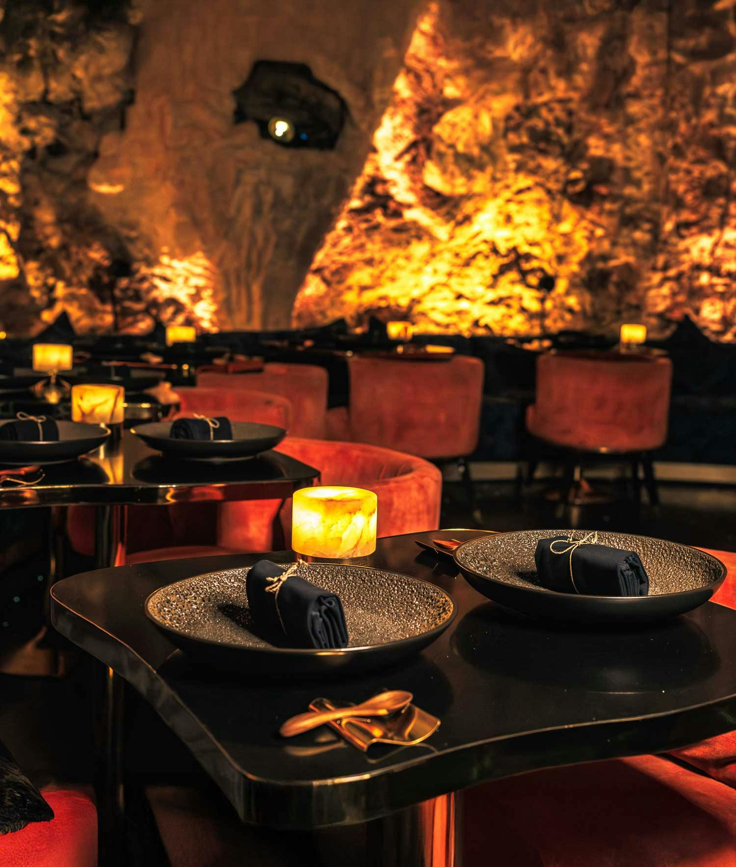 The cave restaurant Bali