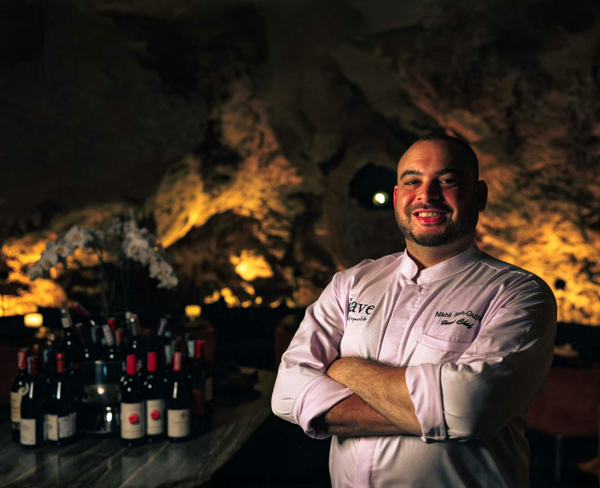 The cave head chef