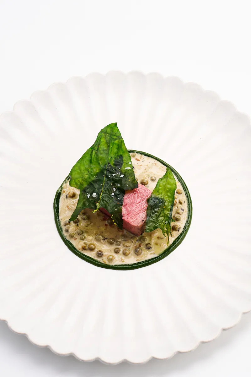 Beef Au Poivre The cave menu