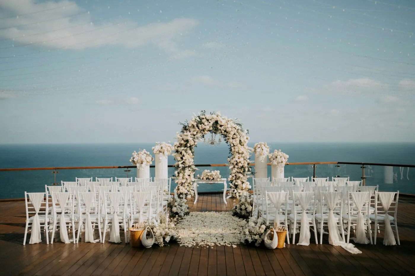 Ocean wedding venue