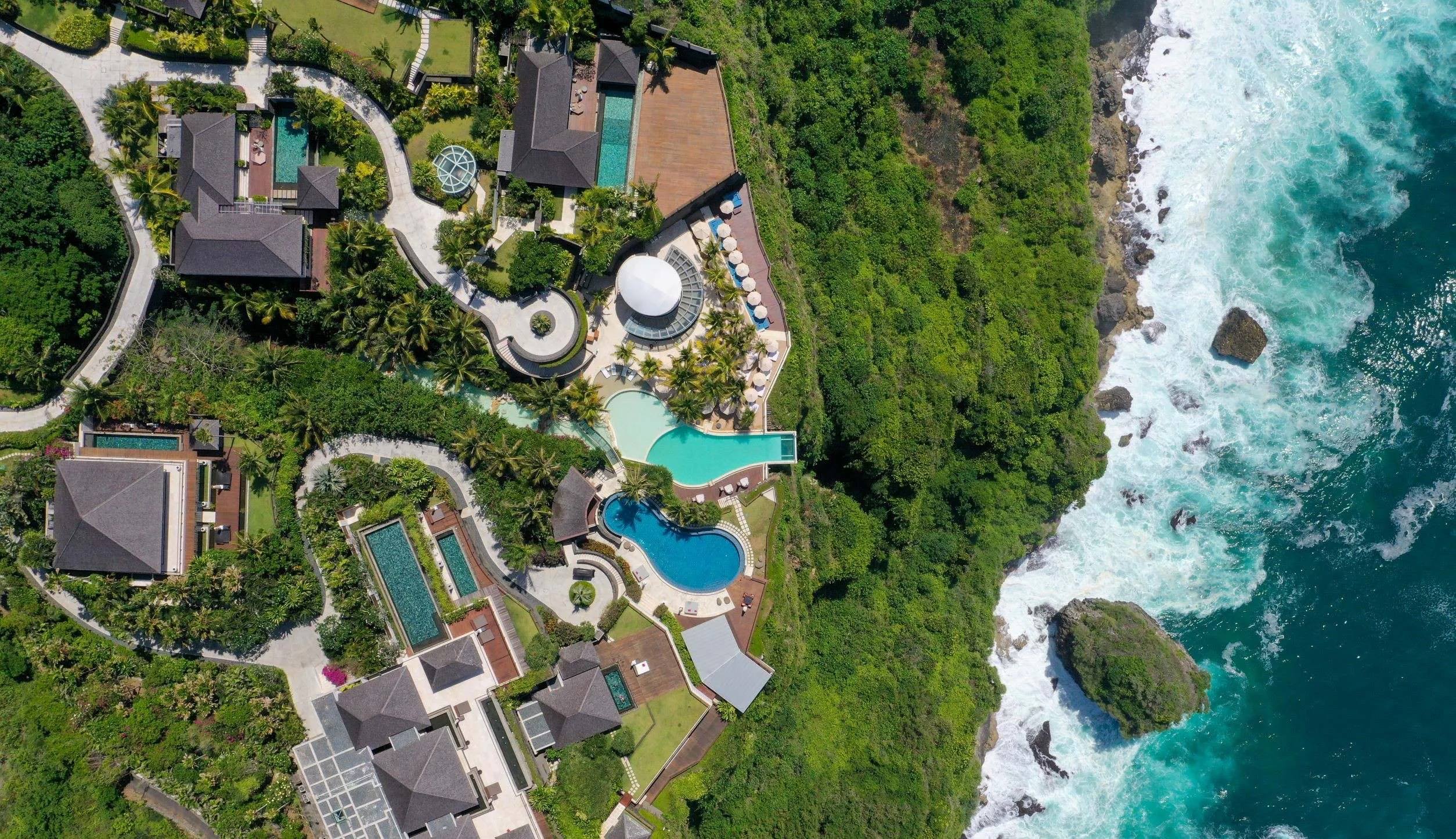 The edge aerial photo