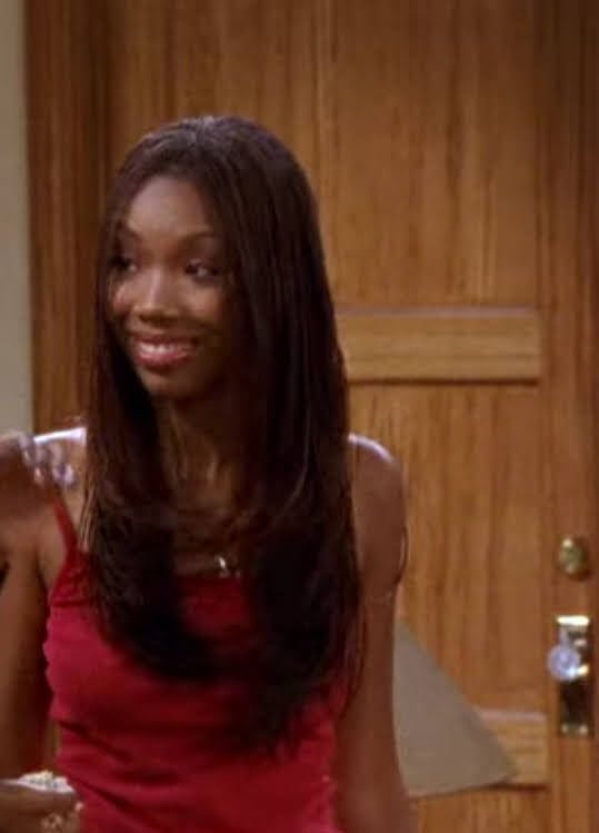 Brandy's Tiktok trending layered braids from Moesha 