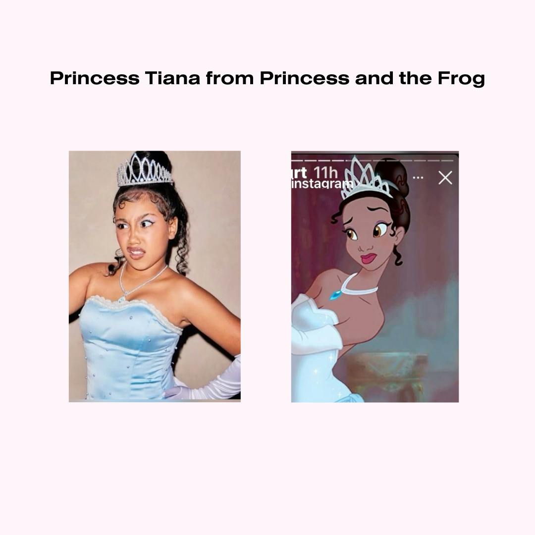 Princess Tiana from Princess and the frong