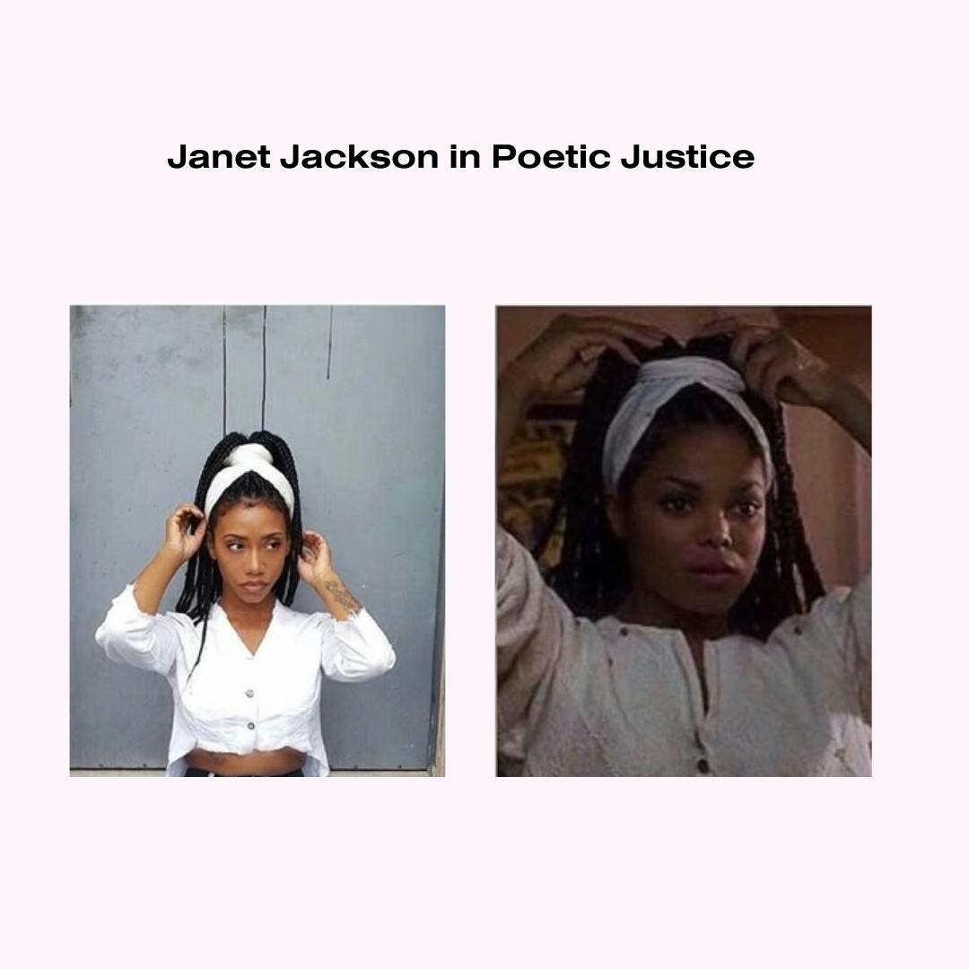 Janet Jackson in Poetic Justice 