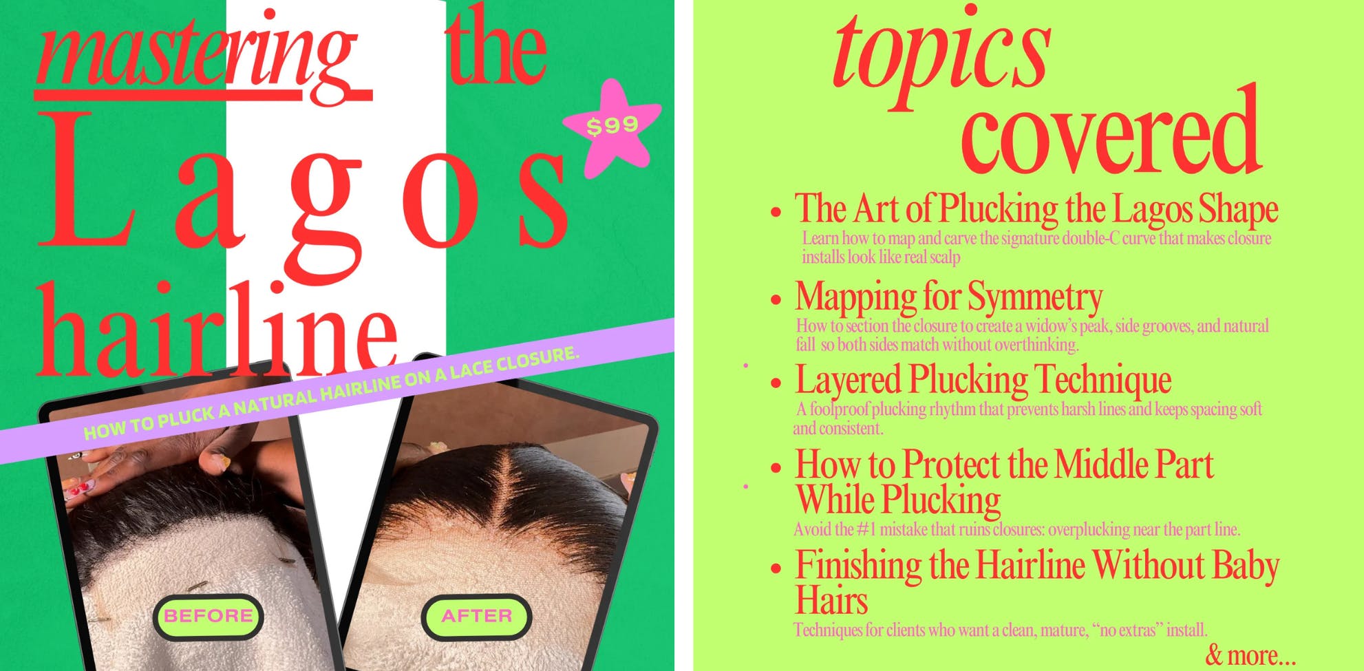 Mastering the Lagos Hairline Course 