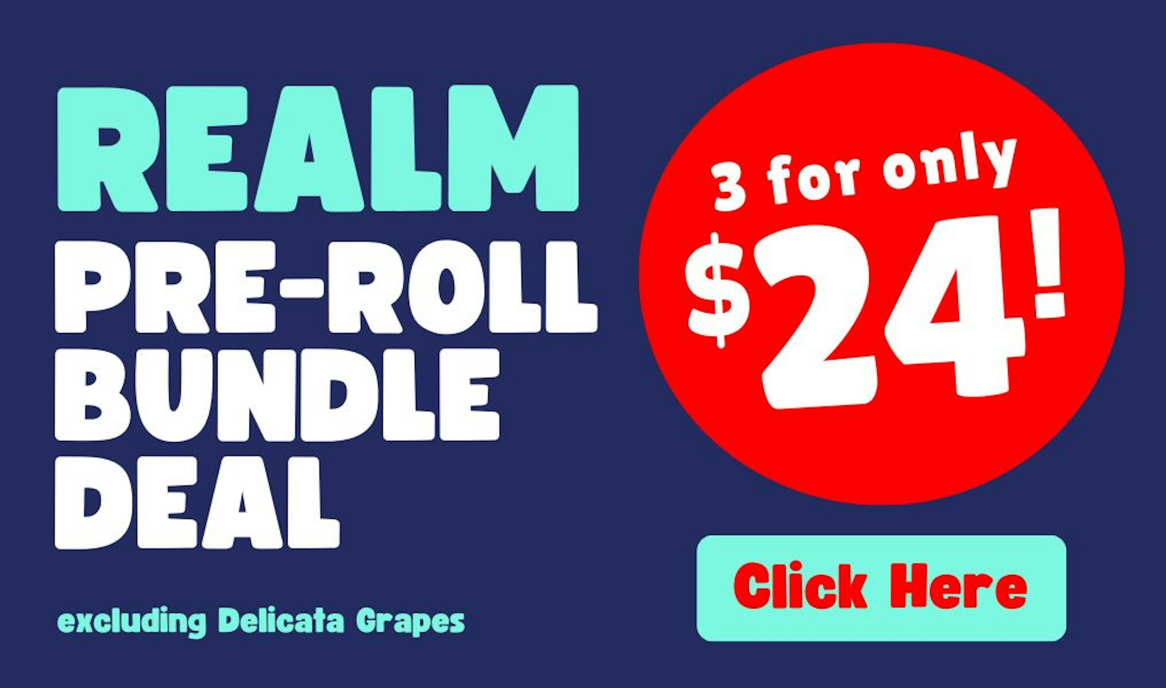 get 3 realm prerolls for 24 dollars