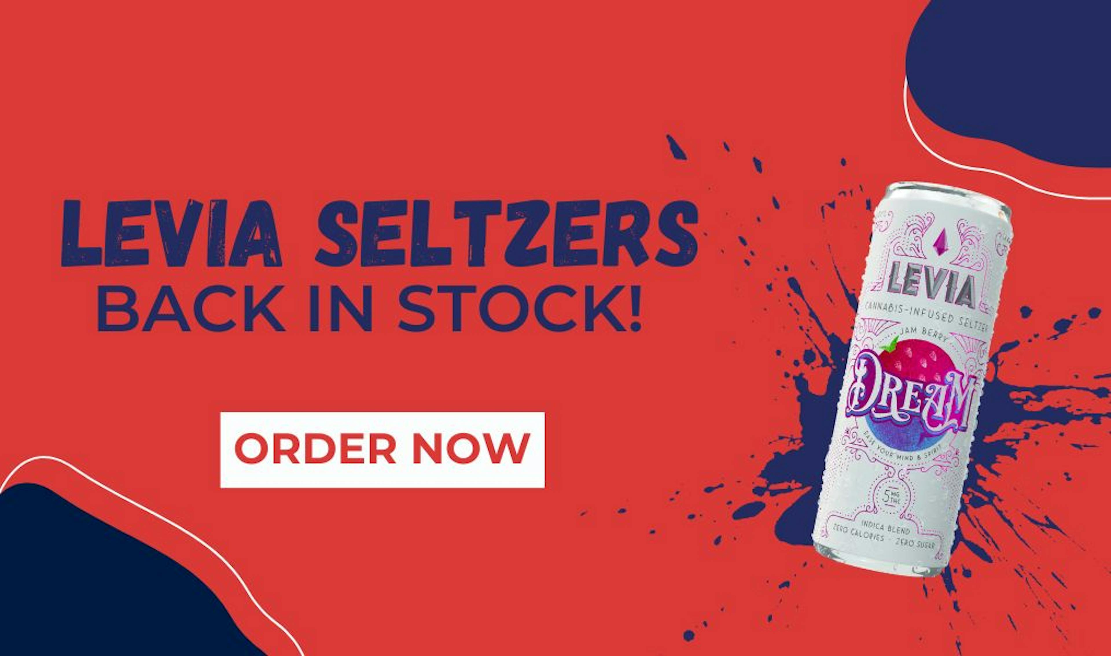 levia seltzers are back in stock