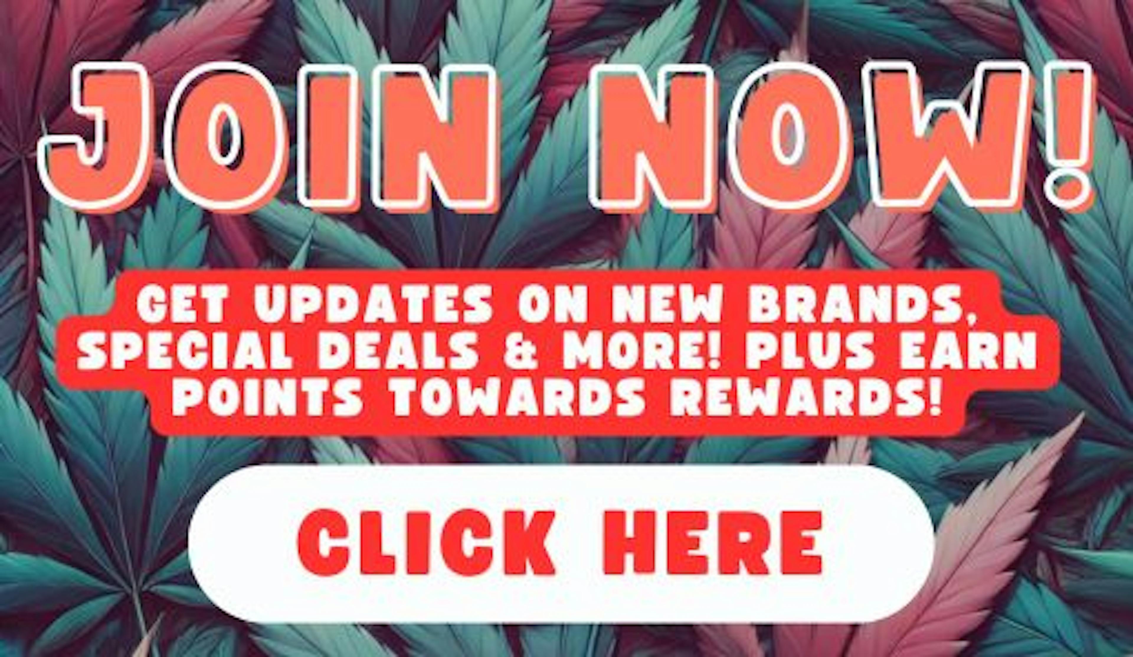 join our text and rewards club to hear about new brands, special deals and earn points towards rewards!