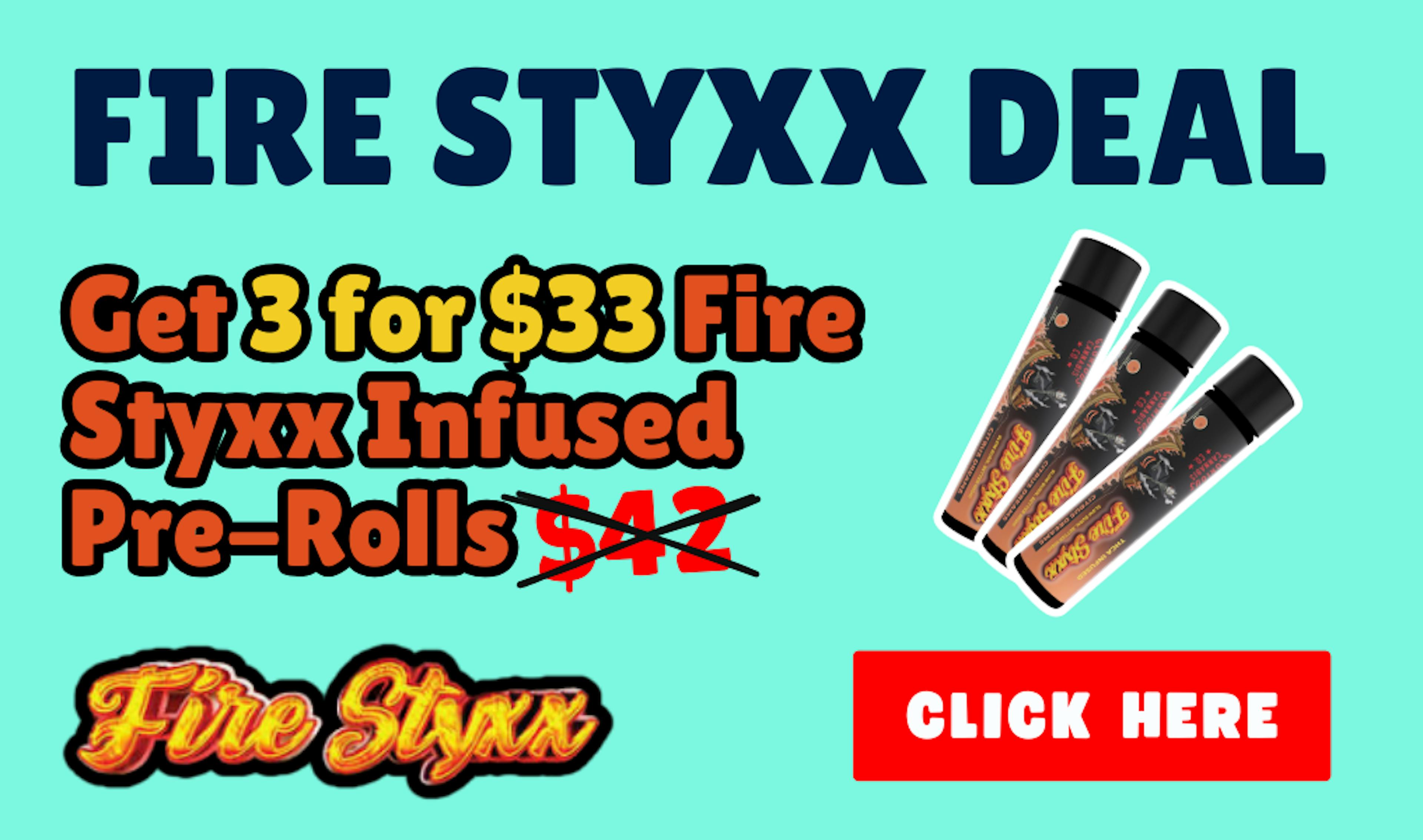 get 3 firestxx infused prerolls for 33