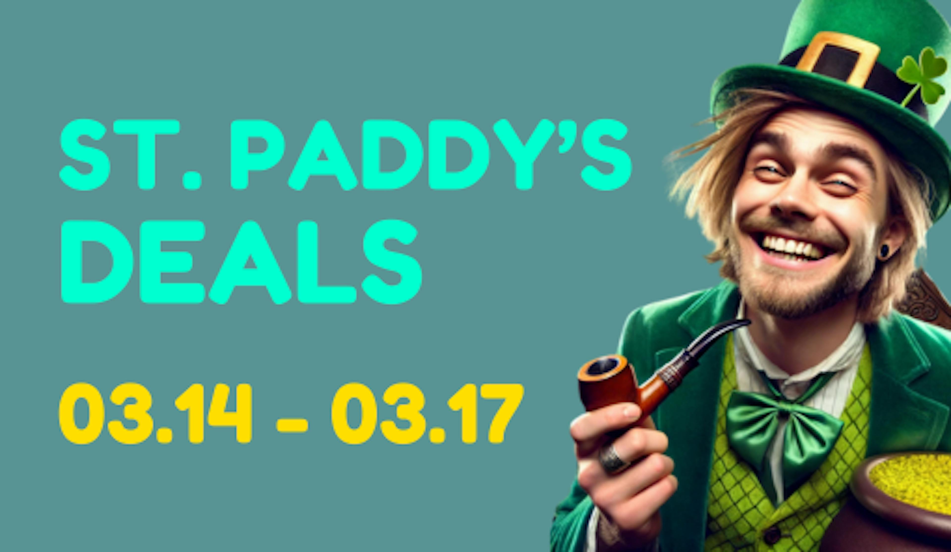 st paddys day deals march 14 through the 17