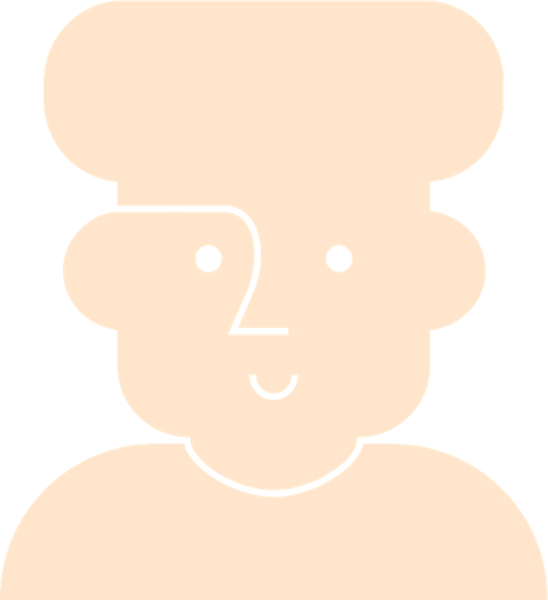 An icon of a man wearing a hat