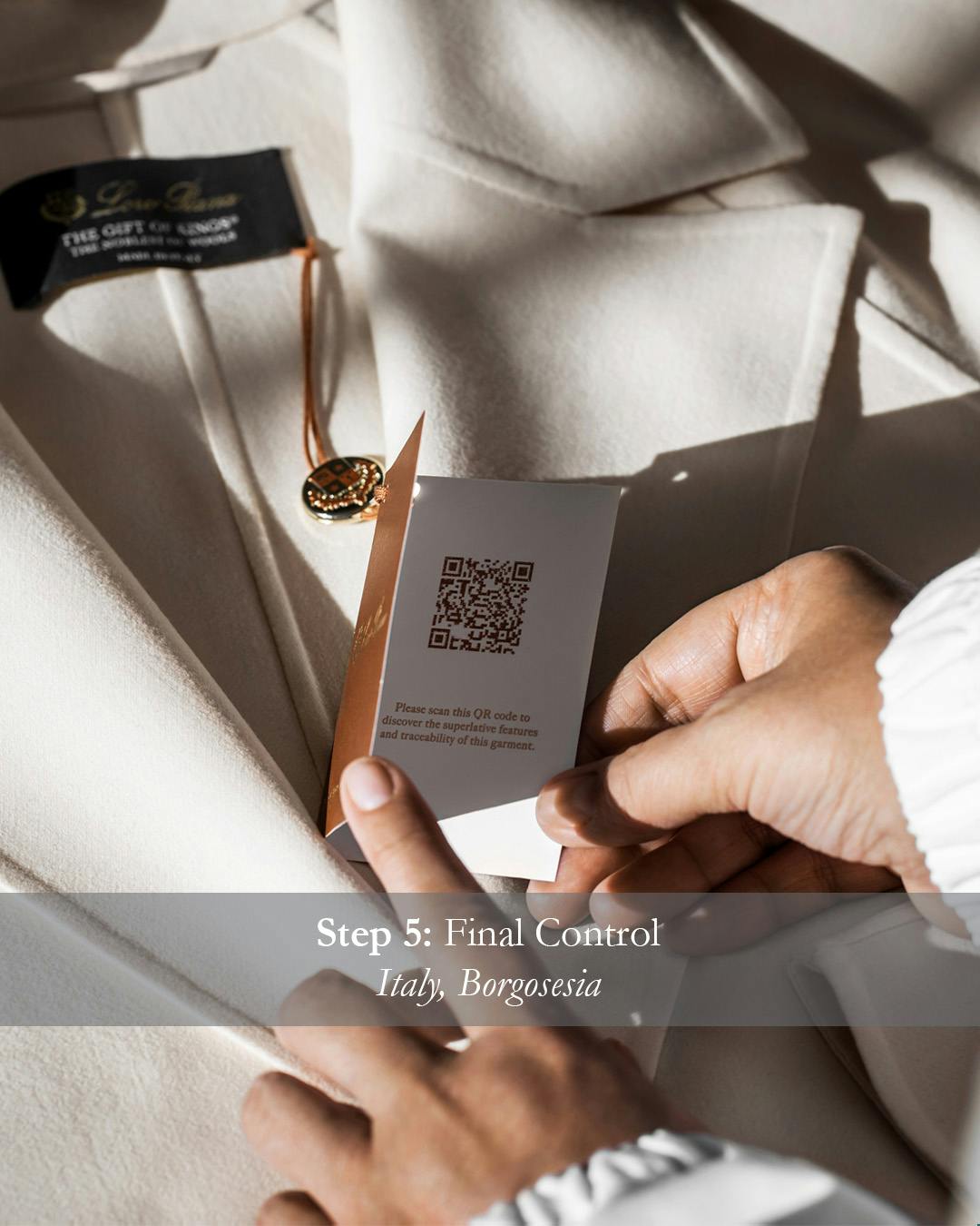 A new era of Loro Piana Personalization and Traceability